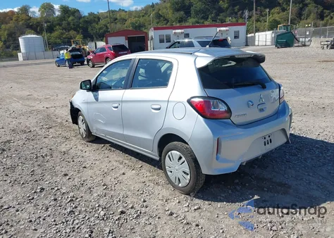 2021 Mitsubishi Mirage Carbonite Edition/Es/Le from USA, damaged, VIN ML32AUHJ7MH011887